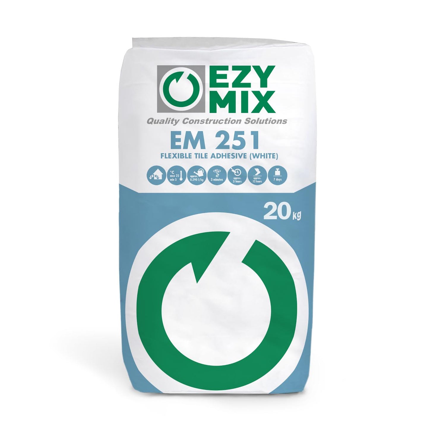 Flexible Non-Slump Tile Adhesive White