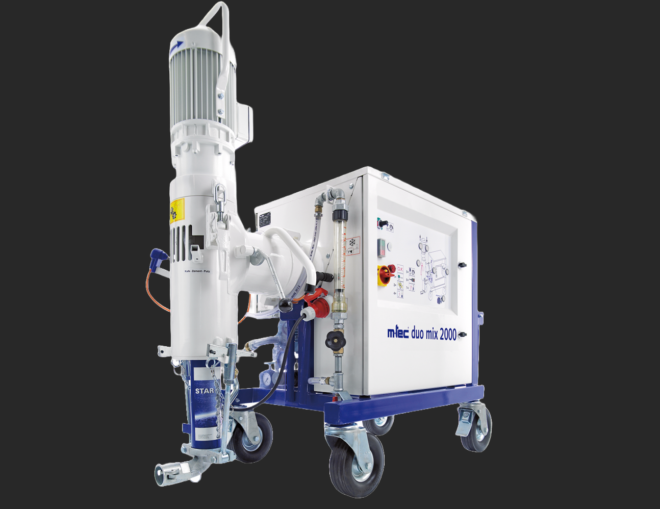 M-tec duo-mix 3 phase mixer/pump