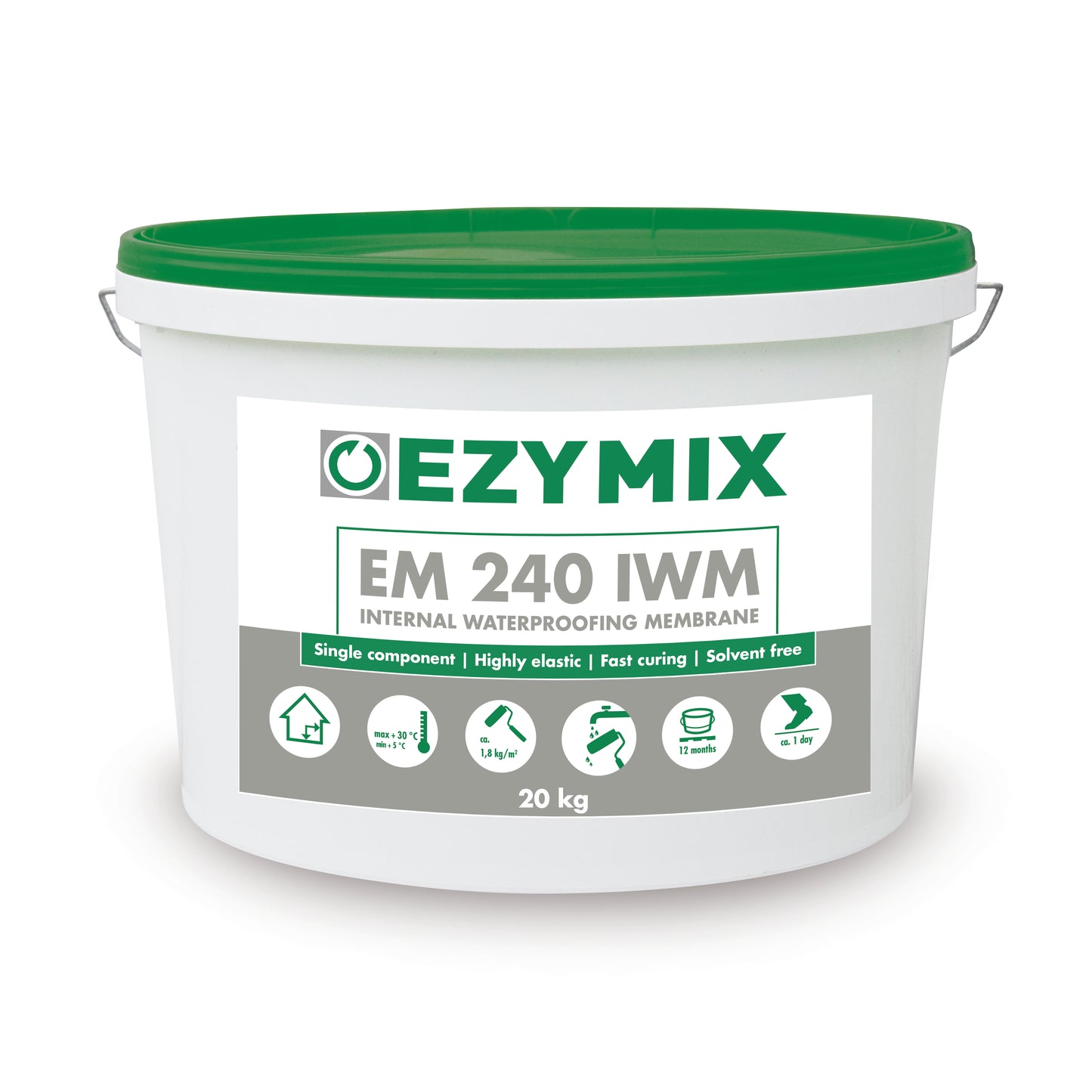 Internal Waterproofing Membrane EM 240 IWM by EzyMix