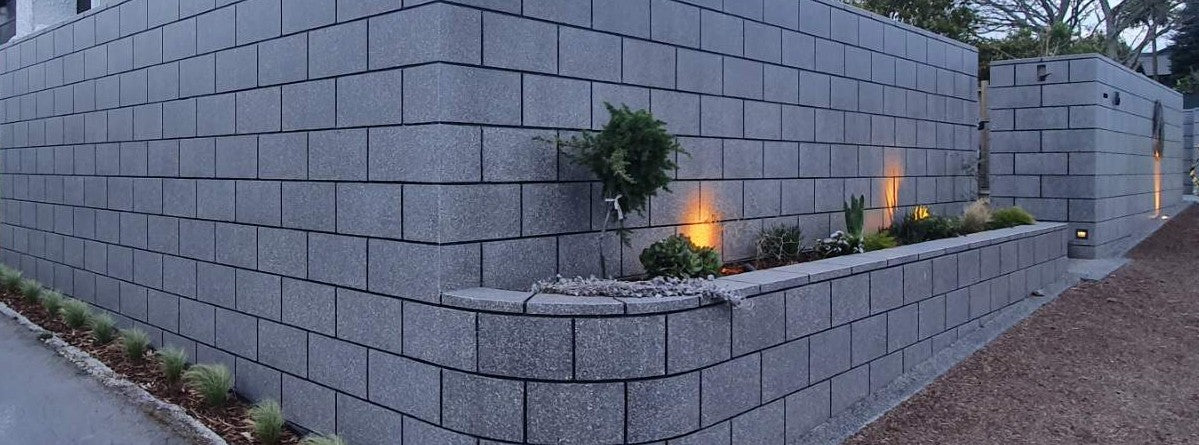Brick Wall with Mortar by EzyMix Concrete