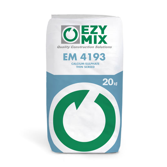 Calcium Sulphate Thin Screed 20kg Bag EM 4193 Ezymix