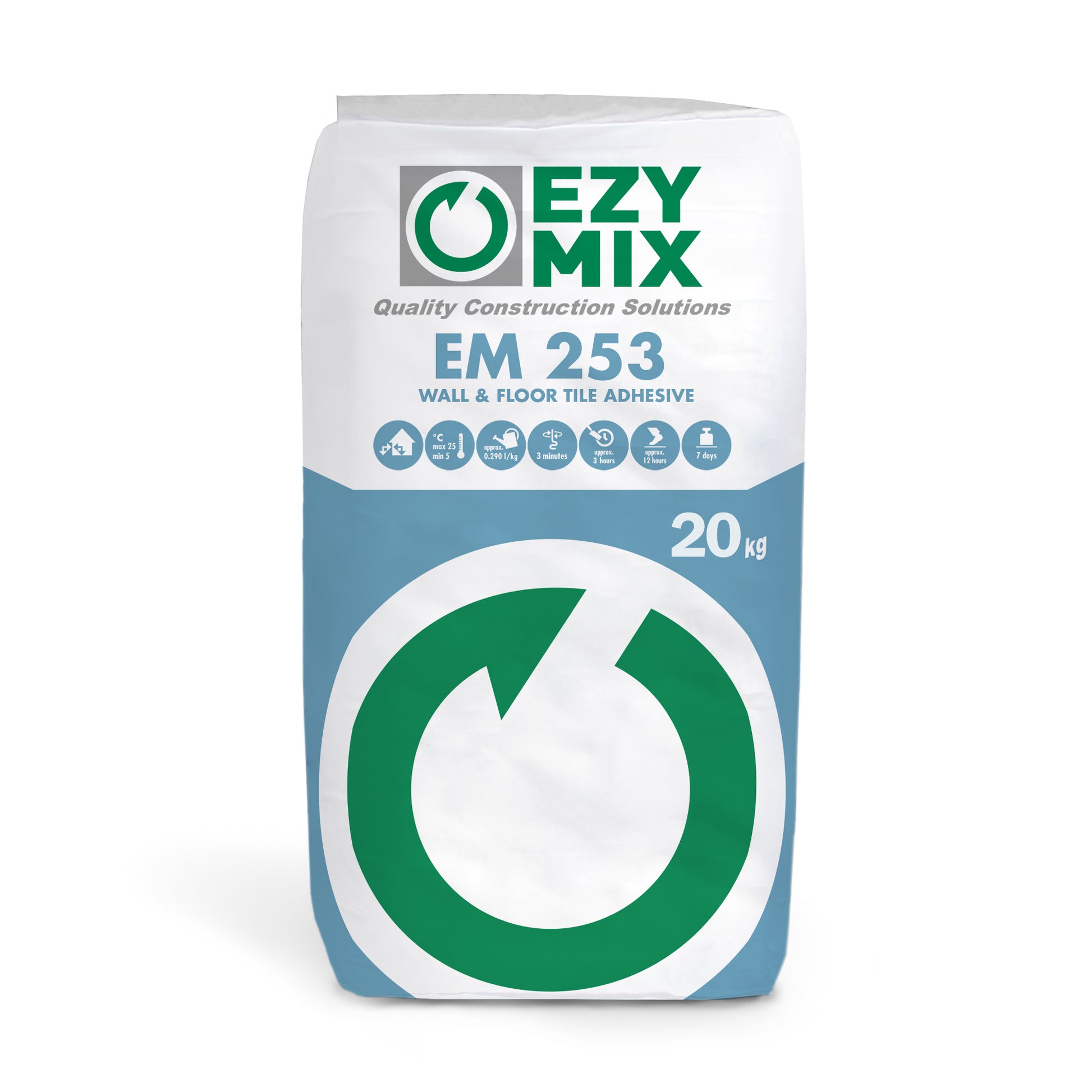 EzyMix Wall & Floor Tile Adhesive 20kg EM 253